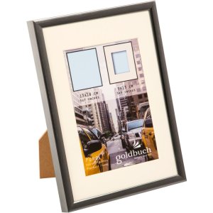 Plastic frame Puro 13x18 cm gray