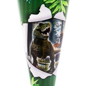 School Cone 35 cm T-Rex