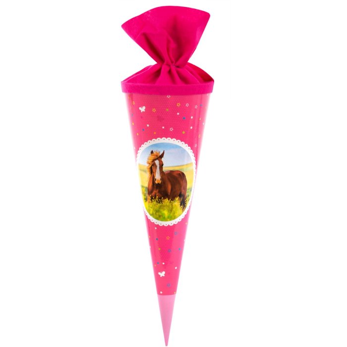 School Cone 35 cm Love of horses