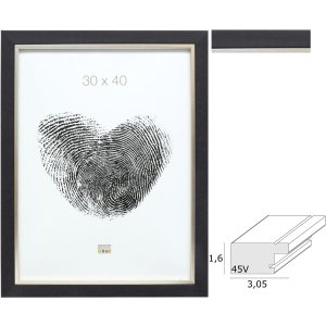 photo frame grey resin S45VF