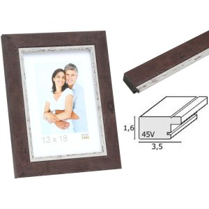 photo frame brown resin S45VY2