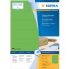 Herma SPECIAL Coloured labels A4, 105 x 42,3 mm, green, permanent adhesion