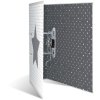 Herma Motif file A4 stars - white dotted