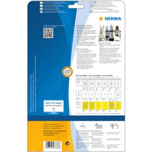 Herma SPECIAL Weatherproof film labels A4, 37 x 25 mm,...