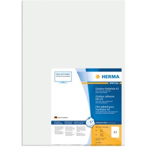 Herma SPECIAL Weatherproof outdoor film labels A3, 297 x...