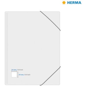 Herma SPECIAL Removable labels A4, 24 x 24 mm, white, Movables® technology