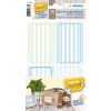 Herma HOME Write-on labels 52x82 mm blue-green, removable