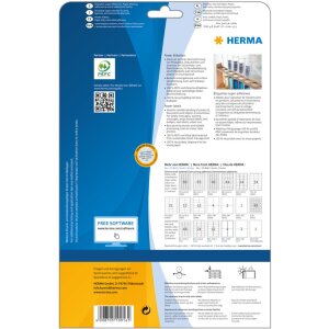 Herma SPECIAL Power labels, with strong adhesion A4, 25,4 x 16,9 mm, made of paper