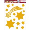 Herma DECOR Window decoration stars gold