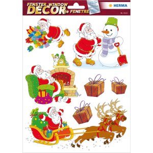 Herma DECOR Window decoration merry Santa Claus