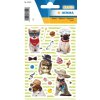 Herma MAGIC Stickers dog & cat style, jewel