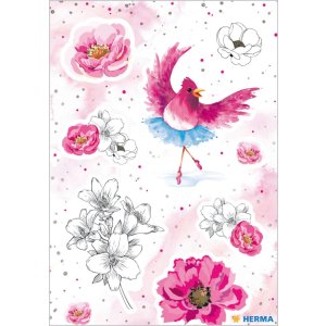 Herma DECOR Stickers Rosalia, glittery