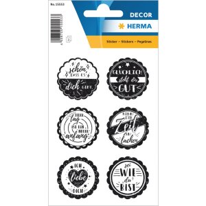 Herma DECOR Stickers Nice Words