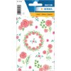 Herma DECOR Flowersticker Beautiful Rose, glittery