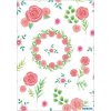 Herma DECOR Flowersticker Beautiful Rose, glittery