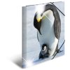 Herma Elasticated folder glossy animals A3 PP penguins