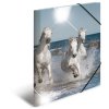 Herma Elasticated folder glossy animals A3 PP horses