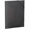 Herma Elasticated folder A4 PP translucent black