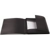 Herma Elasticated folder A4 PP translucent black