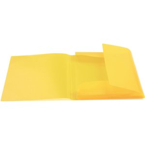 Herma Elasticated folder A3 PP translucent yellow