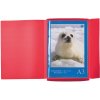 Herma Elasticated folder A3 PP translucent red