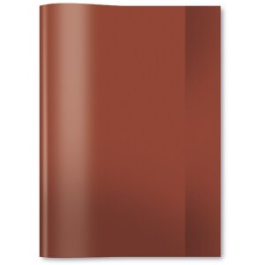 Herma Exercise book cover PP A4 transparent-brown