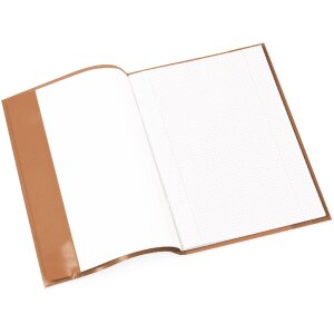 Herma Exercise book cover PP A4 transparent-brown