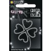 Herma FASHIONLine Crystal stickers cloverleaf