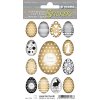 Herma DECOR Stickers Happy Easter gold eggs