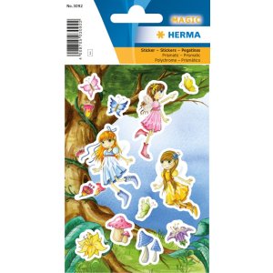 Herma MAGIC Stickers elves, prismatic foil