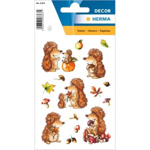 Herma DECOR Stickers hedgehogs