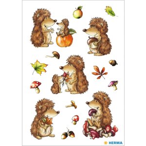 Herma DECOR Stickers hedgehogs