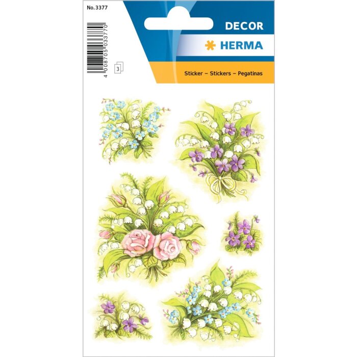 Herma DECOR Stickers bouquets lily of the valley