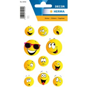 Herma DECOR Stickers happy face