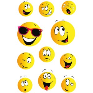 Herma DECOR Stickers happy face