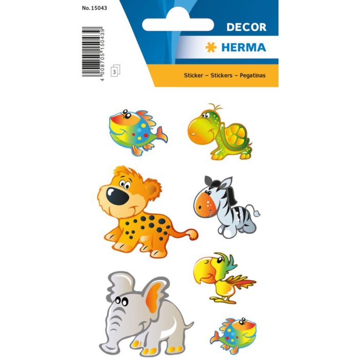 Herma DECOR Stickers animal kids