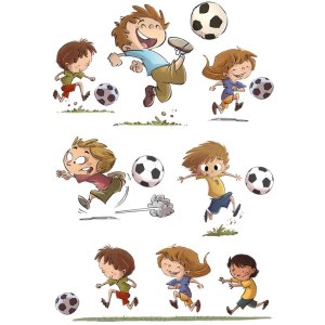 Herma DECOR Stickers soccer friends