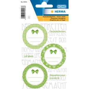 Herma HOME Stickers  kitchen labels for lid Ø 44...