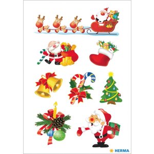 Herma DECOR Stickers Christmas Santa Claus