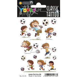 Herma FASHIONLine CLASSIC tattoo colour soccer players