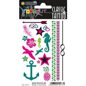 Herma FASHIONLine CLASSIC tattoo colour summer feeling