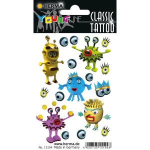 Herma FASHIONLine CLASSIC tattoo colour monster inc.