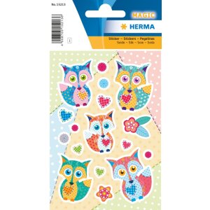 Herma MAGIC Stickers spring fox, silk