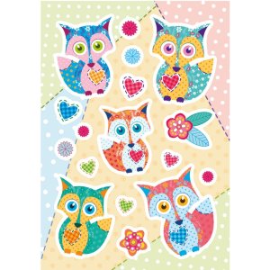 Herma MAGIC Stickers spring fox, silk