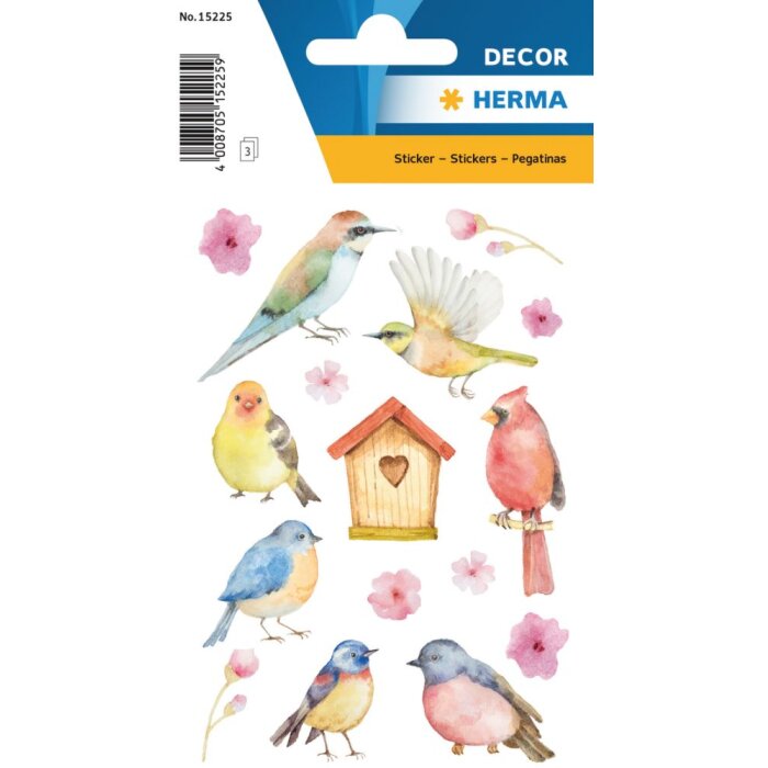 Herma DECOR Stickers songbirds