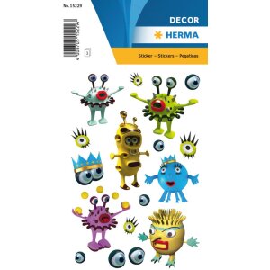 Herma DECOR Stickers monsters