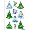 Herma DECOR Stickers Christmas winter landscape