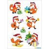 Herma DECOR Stickers Christmas foxes