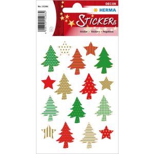 Herma DECOR Stickers Oh Christmas tree