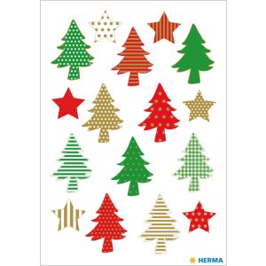 Herma DECOR Stickers Oh Christmas tree